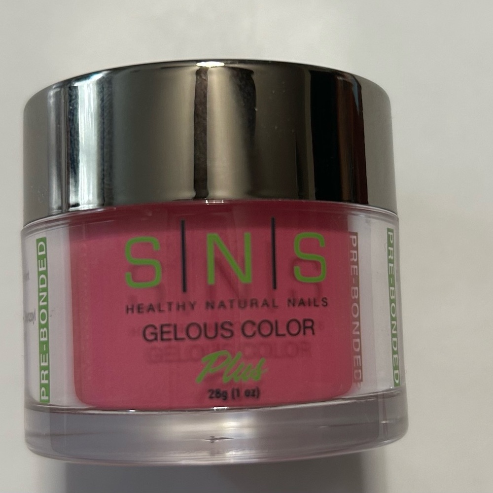 SNS Pink Gelous Color Nail Powder